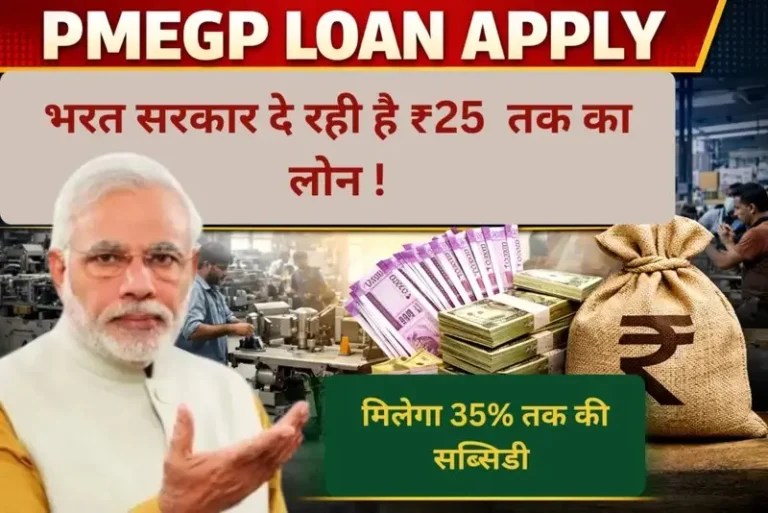 PMEGP Loan Apply: अब पाए लाखों रुपए तक का लोन और साथ में सब्सिडी