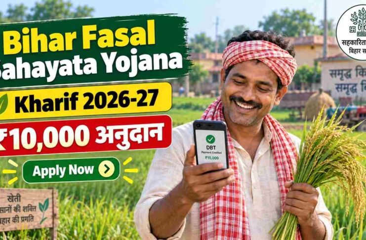Bihar Fasal Sahayata Yojana Kharif 2026 online apply kisan anudan