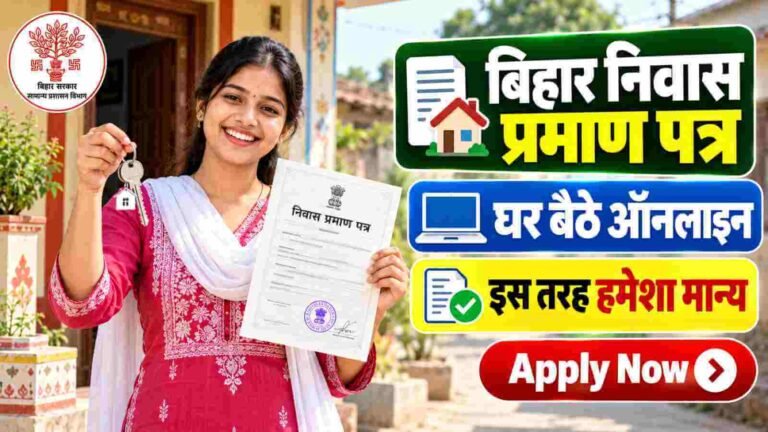 Bihar Residence Certificate Online Apply 2026