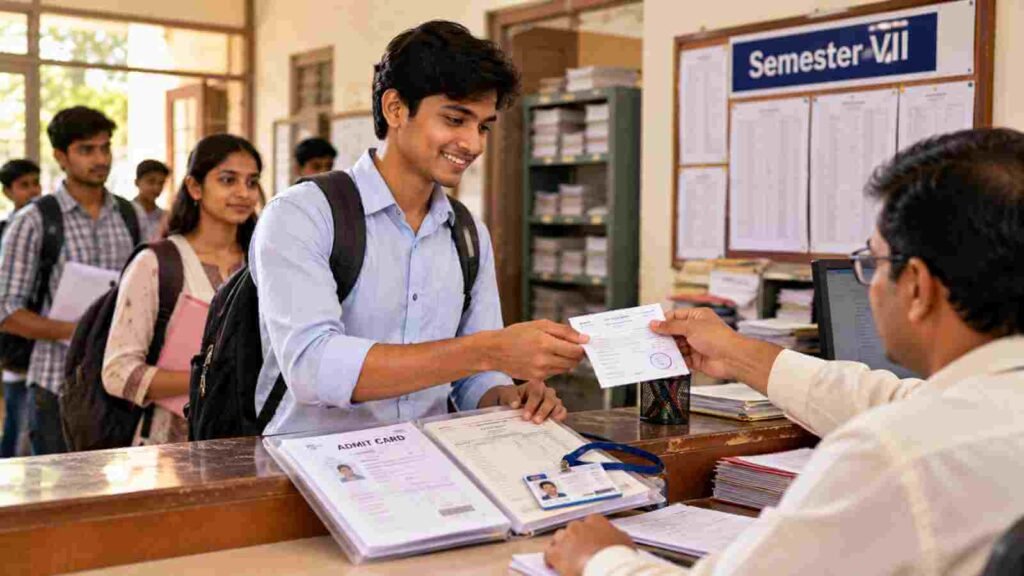 BRABU 7th Semester Admission 2026